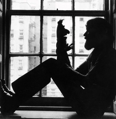 Picture of Jim Henson and Bert