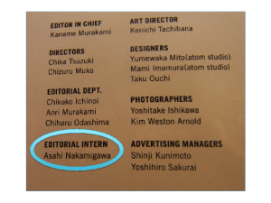 My name on Fashion News