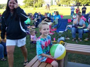 The Party on the Patio is fun for all ages!