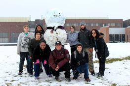 These awesome people know how to have fun in the snow. 