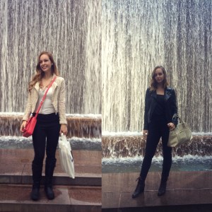 A very crazy transformation of the author of this blog post Hailey Rizzo from last NYC trip to this NYC trip.