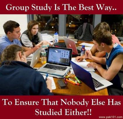 FunnyCrazyWeirdStudyPicPhotoPictureGroupBestWayNobodyElseStudiesExamPaperCleverWiseThoughtSharpIdeaPlayPassFailPeople_vmulx_Pak101(dot)com.jpg